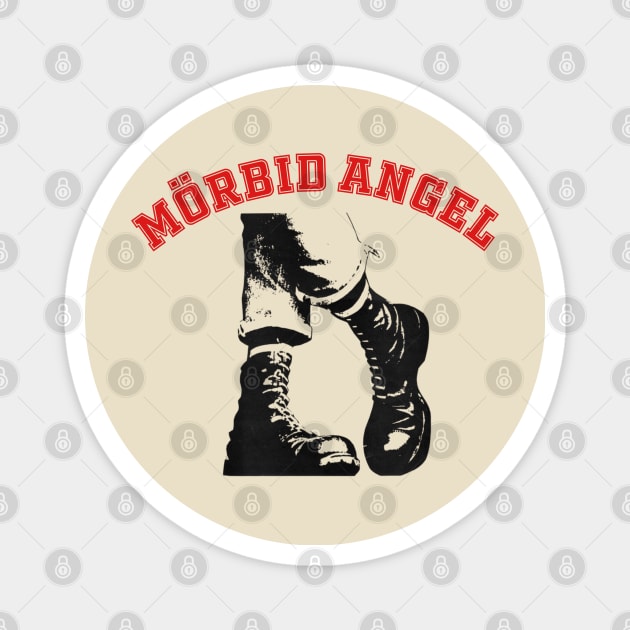 Boots morbid angel Magnet by Lulabyan